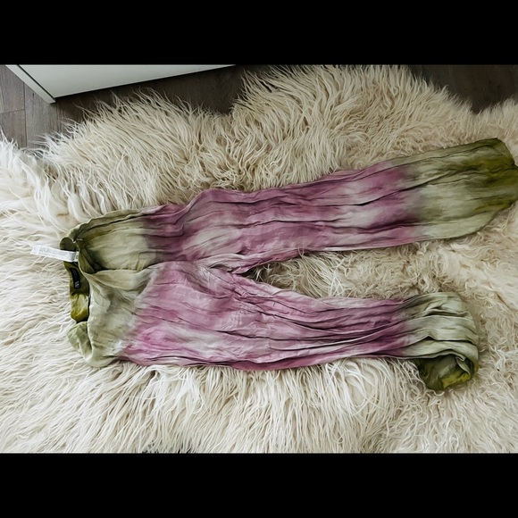Zara Tie Dye Multicolored Shirt & Pants Set, XS - Picture 9 of 12
